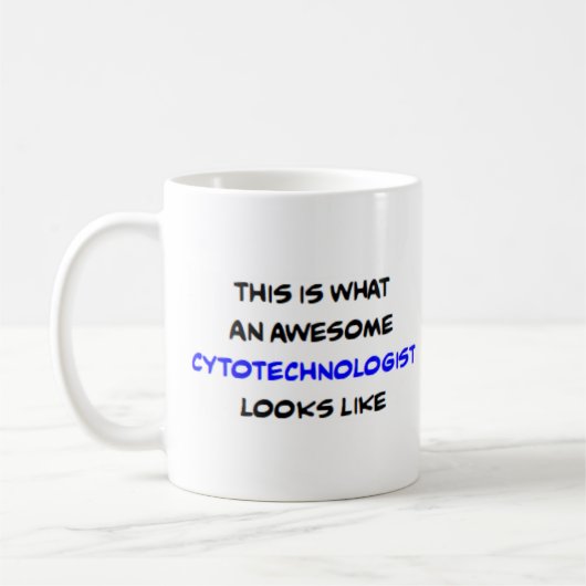 cytotechnoloog, geweldige koffiemok (Links)