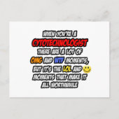 Cytotechnoloog ... OMG WTF LOL Briefkaart (Voorkant)