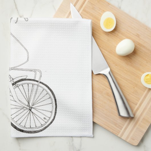 Cyycle Tea Towel Theedoek (Quarter Fold)