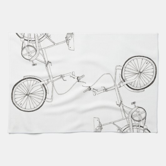 Cyycle Tea Towel Theedoek (Horizontaal)