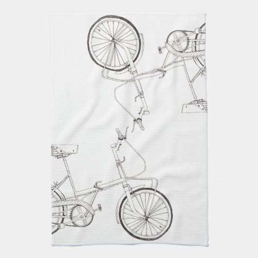 Cyycle Tea Towel Theedoek (Verticaal)