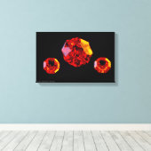 CZ Pinwheel cut Canvas Afdruk (Insitu (Houten vloer))