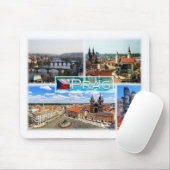 CZ Tsjechië - Praag - Prag - Praag - Praha - Muismat (Met muis)