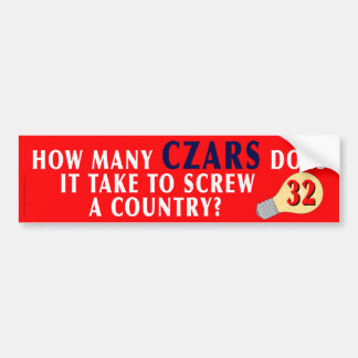 CZAR-Bumpersticker Bumpersticker