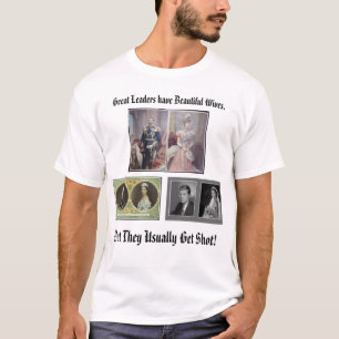 Czar Nicholas en Czarina Alexandra, de laatste C.. T-shirt