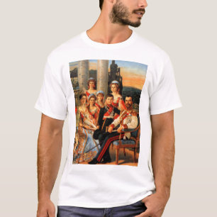 Czar Nicholas II en Family T-shirt