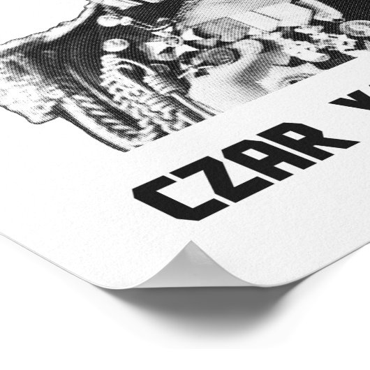 Czar Nicholas II - Zak je serieus? Poster (Hoek)