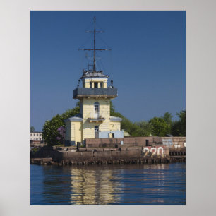 Czar Peter de stad Greats Naval fortress Poster