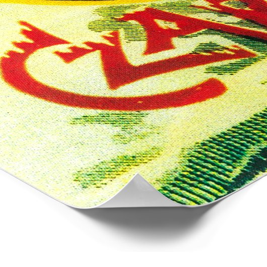 Czar Salmon Can Label Poster (Hoek)