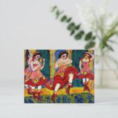 Czardas Dancers door Kirchner Briefkaart (Staand voorkant)