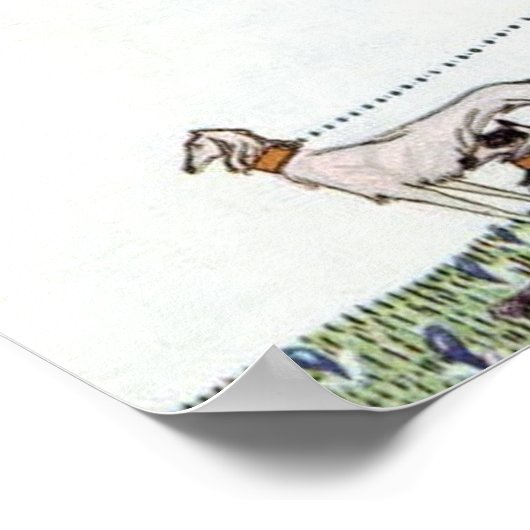 Czarina's Archery van Kay Nielsen Poster (Hoek)