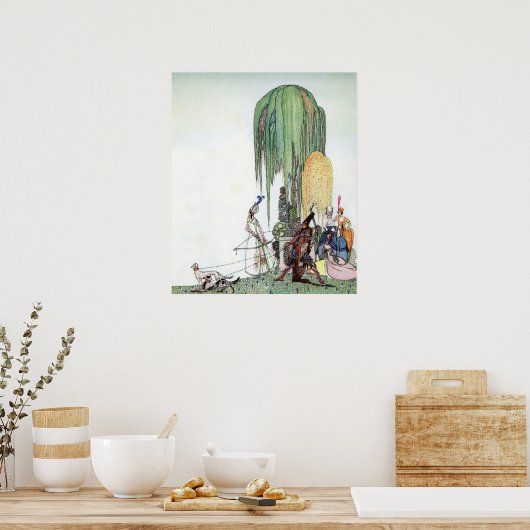 Czarina's Archery van Kay Nielsen Poster (Keuken)