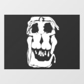 Czaszka Dali Raamsticker (Vel)