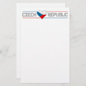 CZECH briefpapier - pas aan (Voorkant / Achterkant)