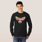 Czech Flag Pembroke Welsh Corgi Dog Czech Republic T-shirt (Voorkant volledig)