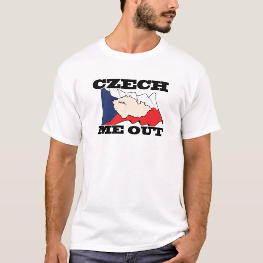 Czech Me Out T-shirt (Voorkant)