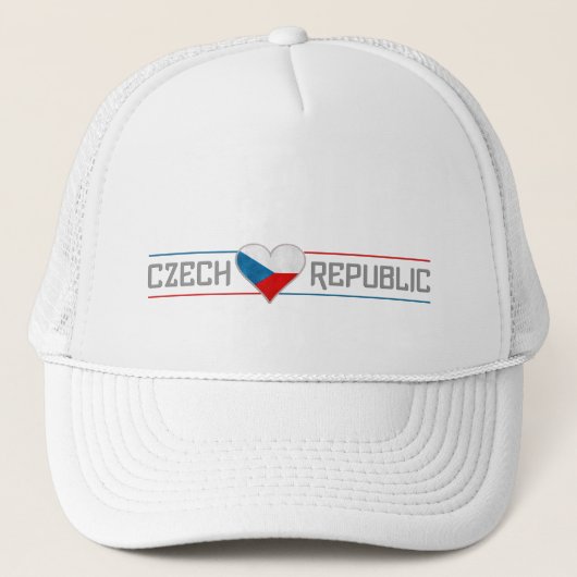 CZECH-pet - kleur kiezen Trucker Pet (Voorkant)
