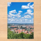 Czech Republic. Prague. Breathtaking view Case-Mat Acryl Uitnodigingen (Voorkant)