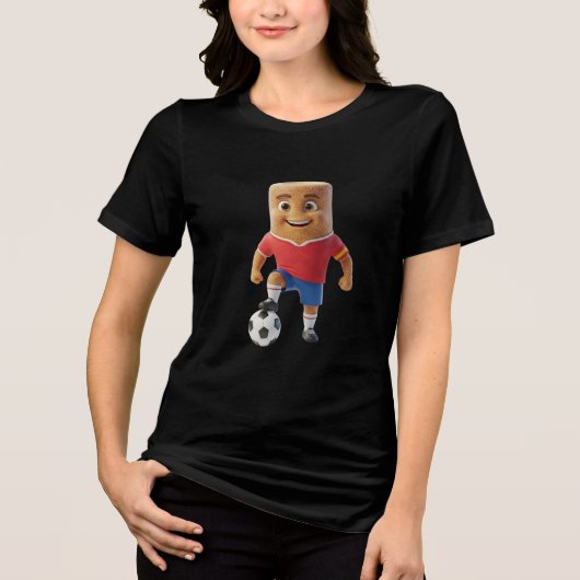 Czech Republic Soccer Shirt - Funny Cinnamon Roll (Voorkant)