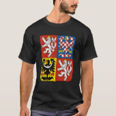 Czech Republic Symbol 2 T-shirt (Voorkant)