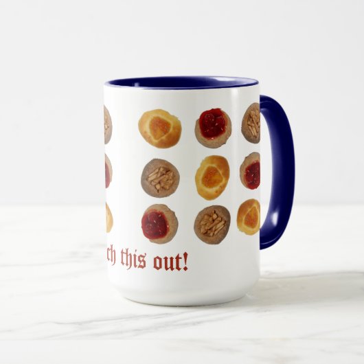 Czech This Out Flavorful Kolaches mug Mok (Voorkant rechts)