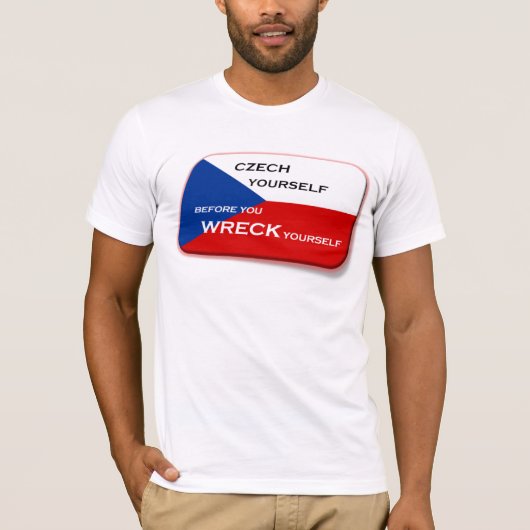 CZECH Yzelf T-shirt (Voorkant)