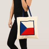 Czechia Flag Bag Tote Bag (Voorkant (product))