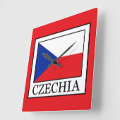 Czechia Vierkante Klok (Hoek)