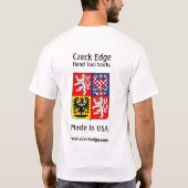 Czeck Edge (voor- en achterzijde logo) T-shirt (Achterkant)