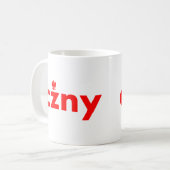 Czny Polish Achternaam Koffie Mok (Voorkant links)