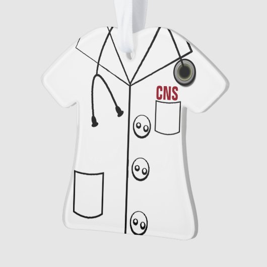 CZS LAB COAT ORNAMENT CHRISTMAS () (voorkant)