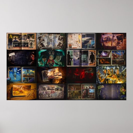 CZV Zombies Ladend Scherm Collectie Poster (Voorkant)