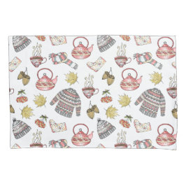 Czy Autumn Elements Pattern Pillow Hoesje Set Kussensloop