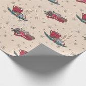 Czy kerstinpakpapier cadeaupapier (Hoek)