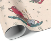 Czy kerstinpakpapier cadeaupapier (Rol Hoek)