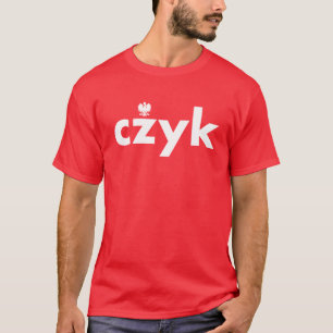 CZYK Poolse achternaam Tshirt