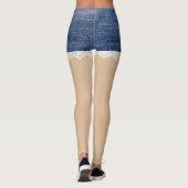 Dеним Broek Leggings Kant (Achterkant)