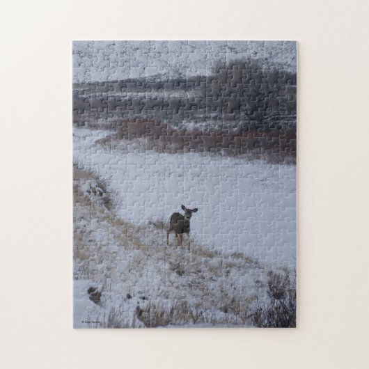 D16 Muildier Doe in Riviervallei Legpuzzel (Verticaal)