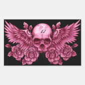 D17 Stiker Rechthoekige Sticker (Voorkant)