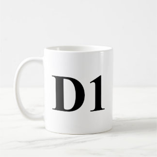 D1 - Eerstejaars Tandheelkundestudentenmok Koffiemok