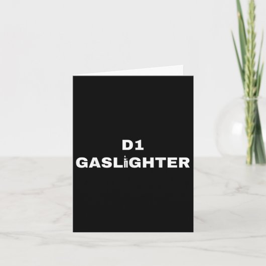 D1 Gaslighter Kaart (Voorkant)