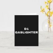 D1 Gaslighter Kaart (Gele Bloem)