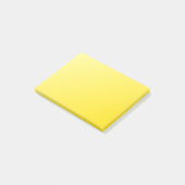 D1 Lineaire gradiënt - Licht Geel tot Donkergeel Post-it® Notes (Schuin)