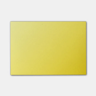 D1 Lineaire gradiënt - Licht Geel tot Donkergeel Post-it® Notes