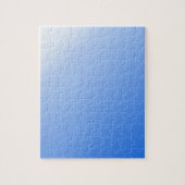 D1 Lineaire gradiënt - Wit aan Blauw Legpuzzel (Verticaal)