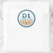  D1 naar DDS Tandartsstudent Sticker (Tas)