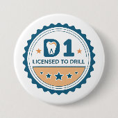 D1 to DDS Dental Student Button (Voorkant)