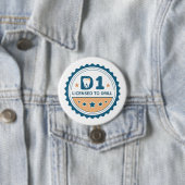 D1 to DDS Dental Student Button (In situ)