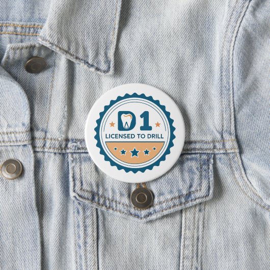 D1 to DDS Dental Student Button (In situ)