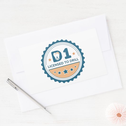  D1 to DDS Dental Student Sticker (Envelop)